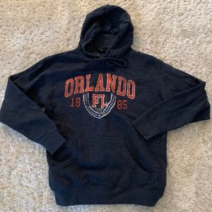 Point Sportswear dark grey/navy women’s hoodie. Size M.